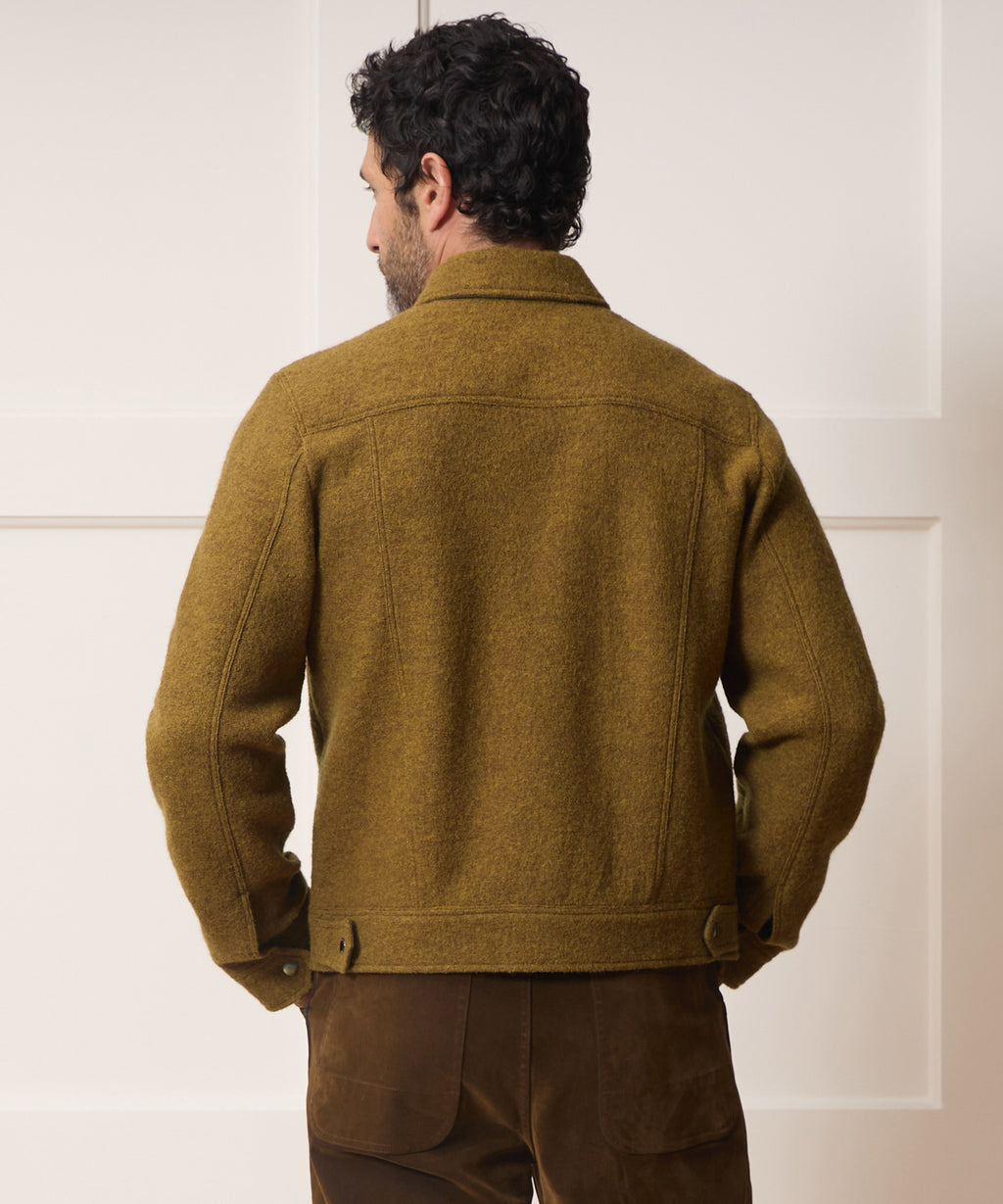 Boiled Wool Dylan Jacket