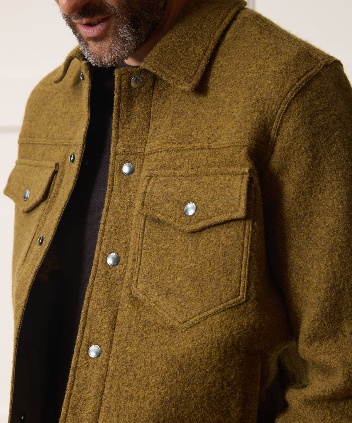 Boiled Wool Dylan Jacket