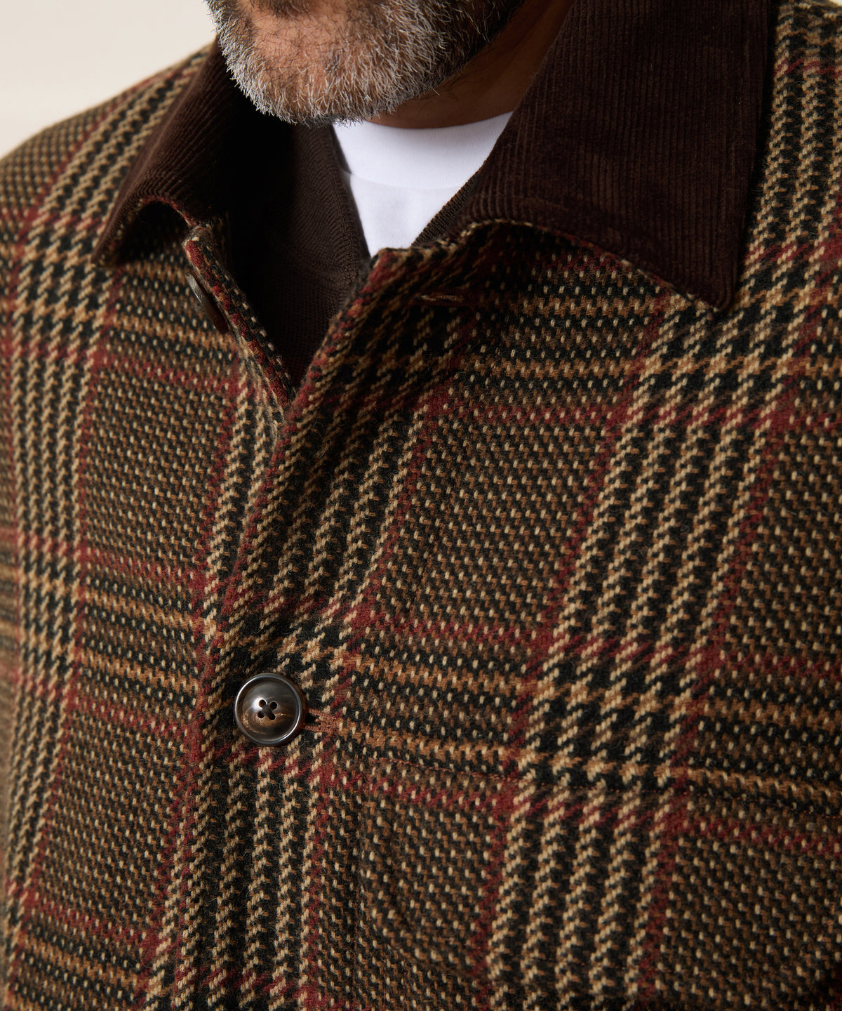 Italian Plaid Country Jacket