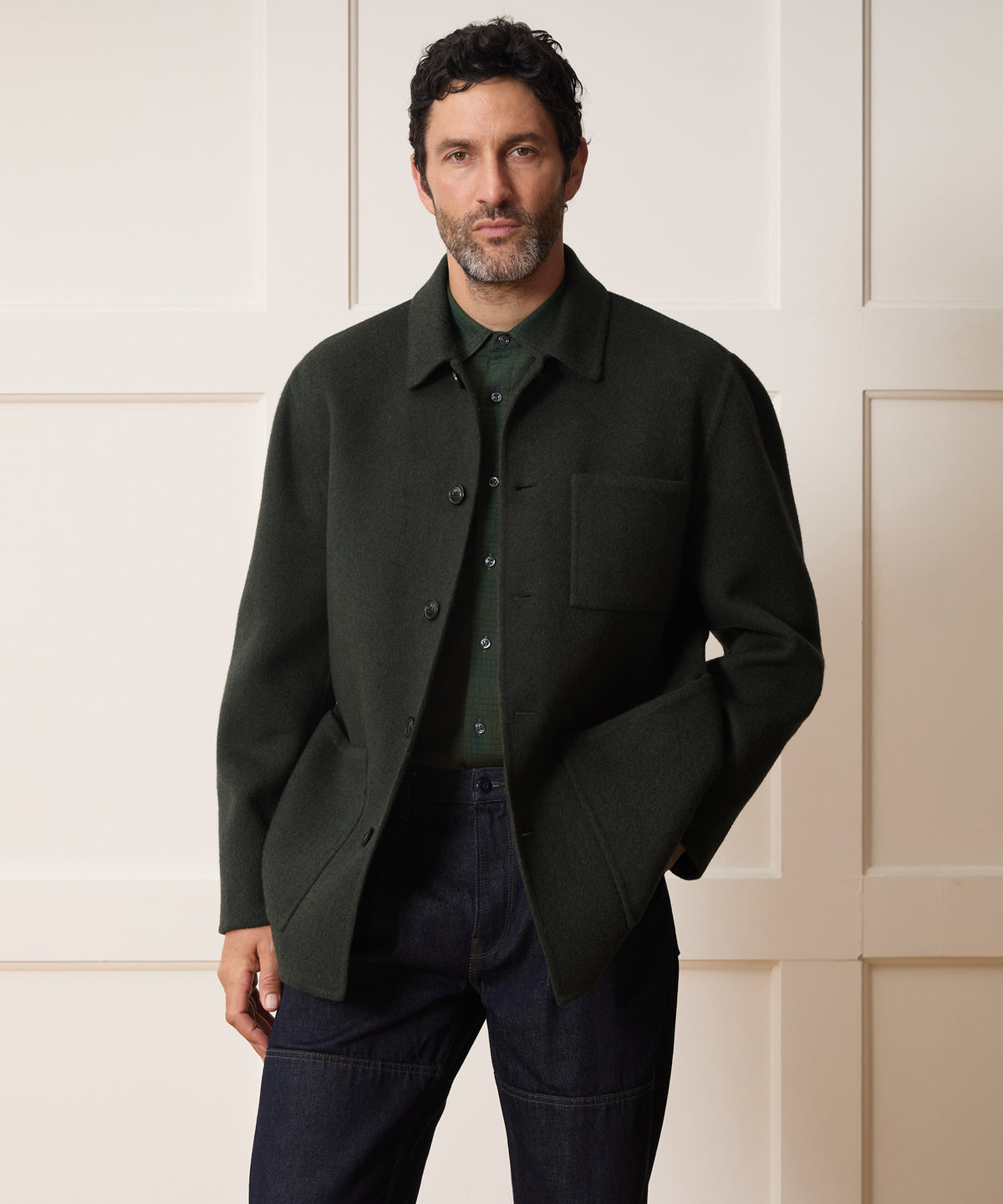 Cashmere Chore Coat