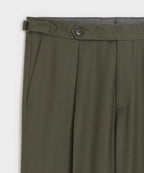 Brushed Flannel Side Tab Trouser