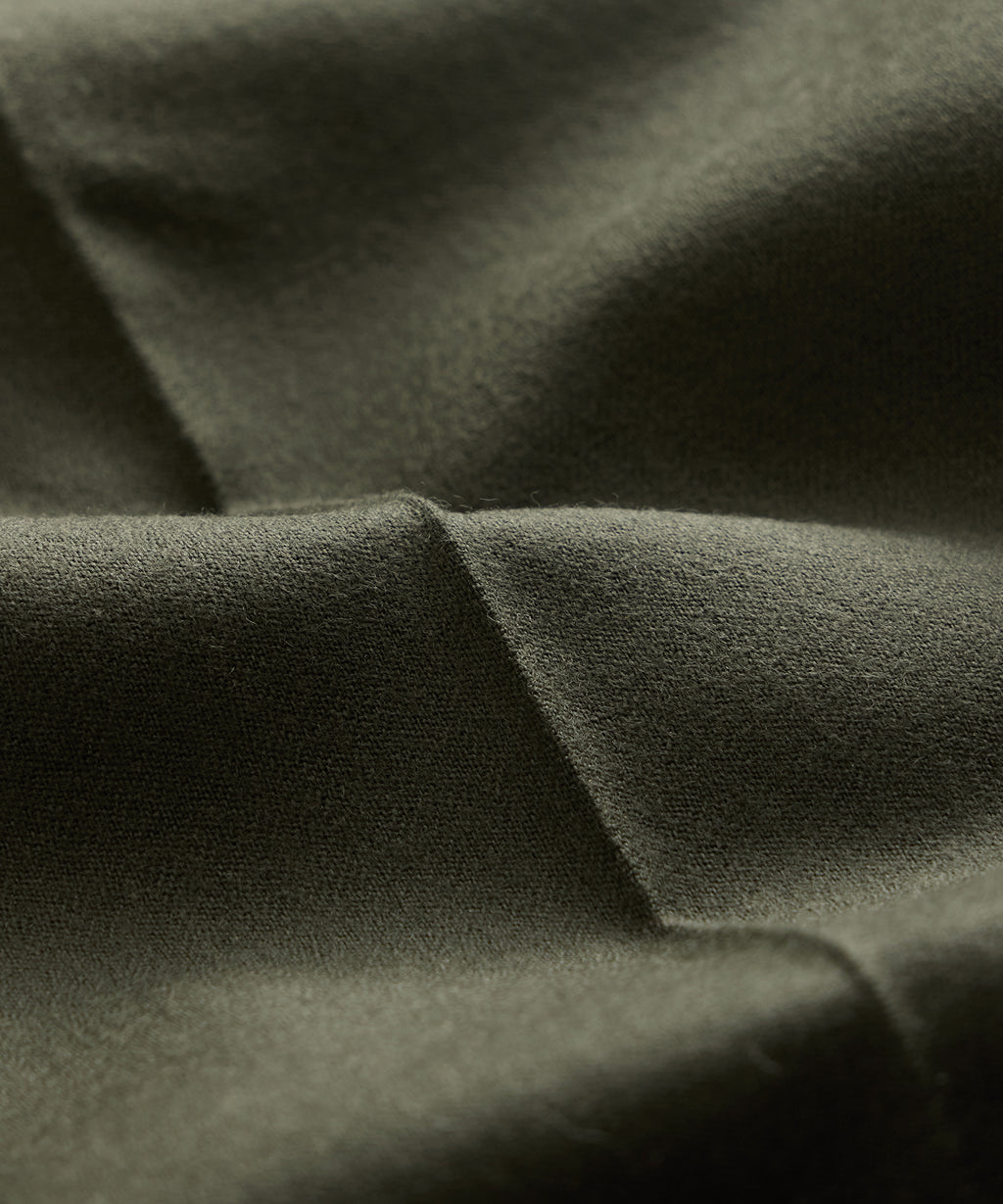 Brushed Flannel Side Tab Trouser