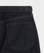 Pleated Welder Jean in Indigo