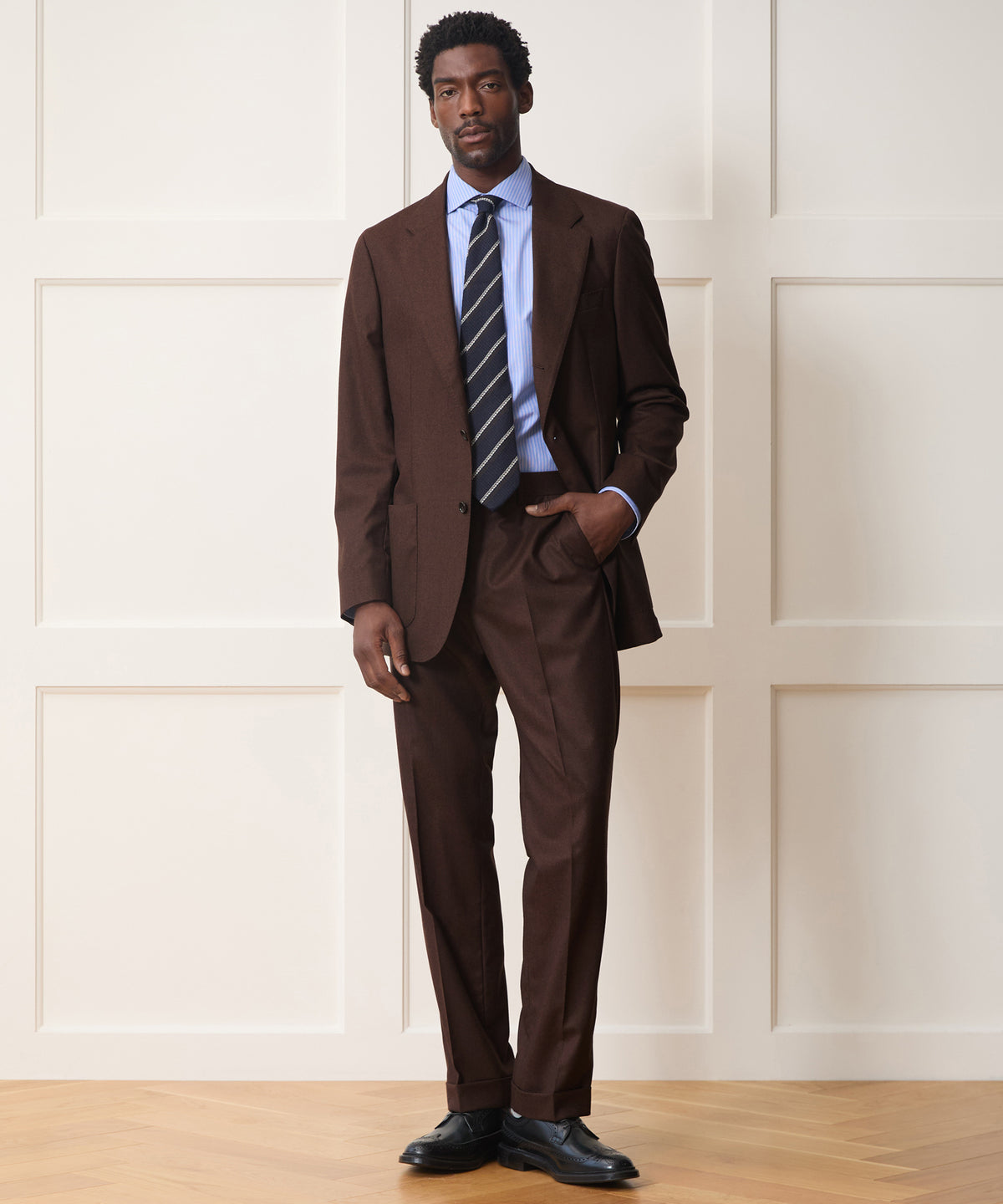 Italian Flannel Madison Trouser