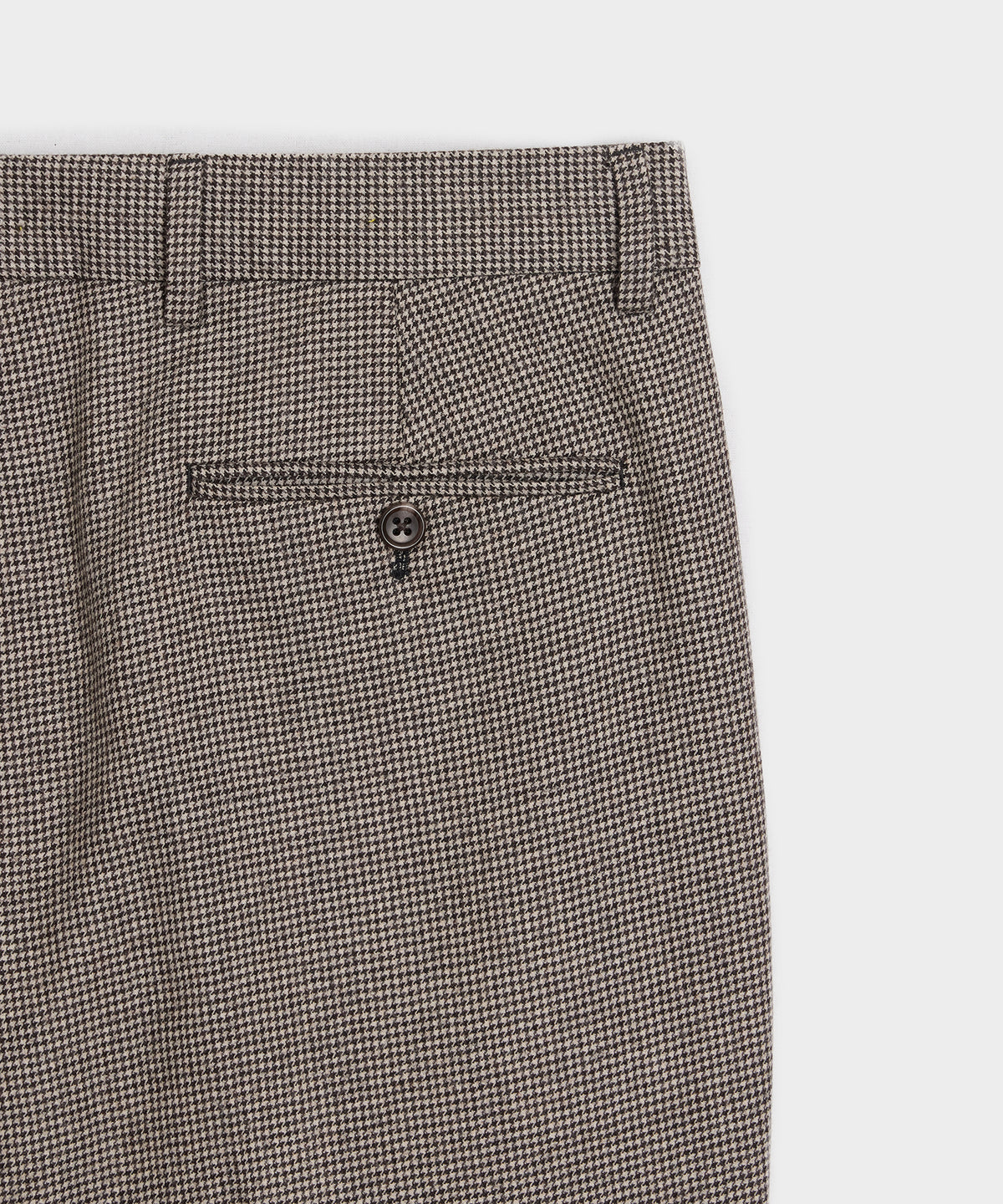 Italian Flannel Houndstooth Sutton Trouser