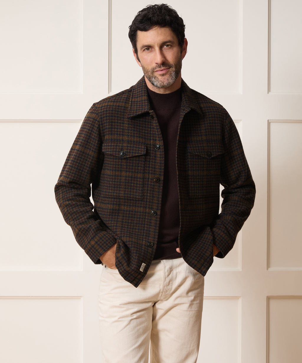Italian Wool Lowland Shirt Jacket