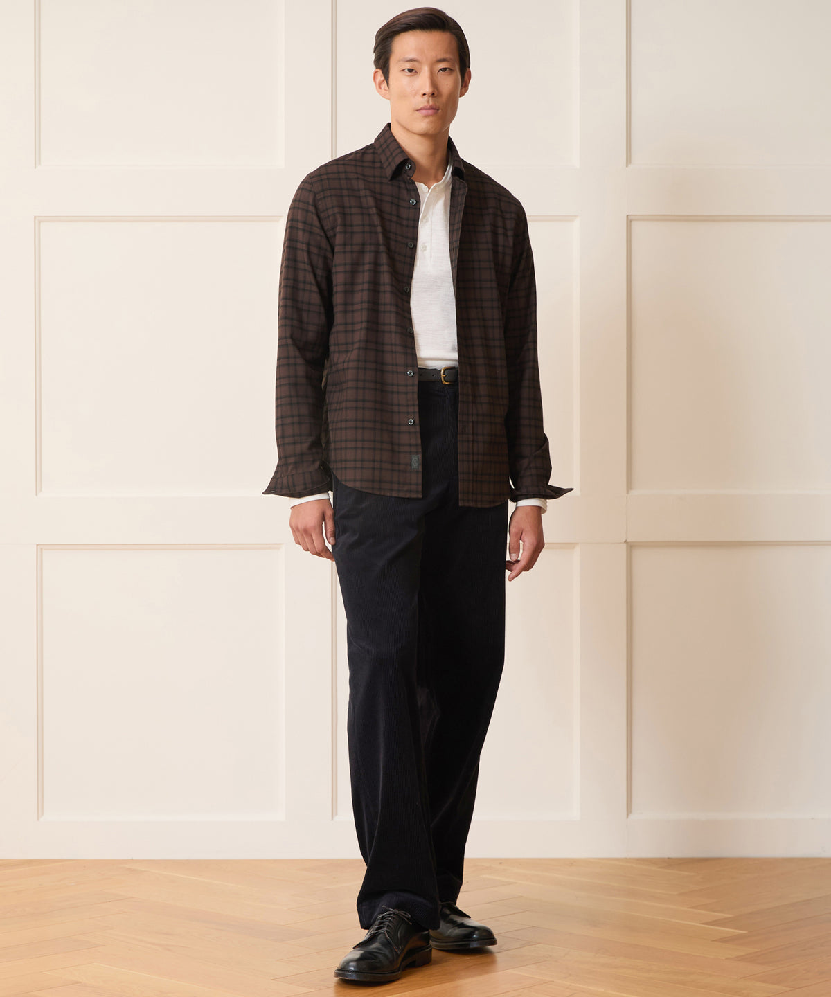 Cotton-Cashmere Sport Shirt