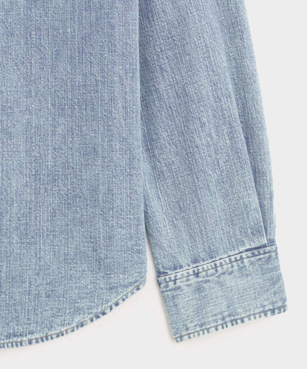 Italian Denim Western Shirt