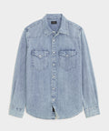 Italian Denim Western Shirt