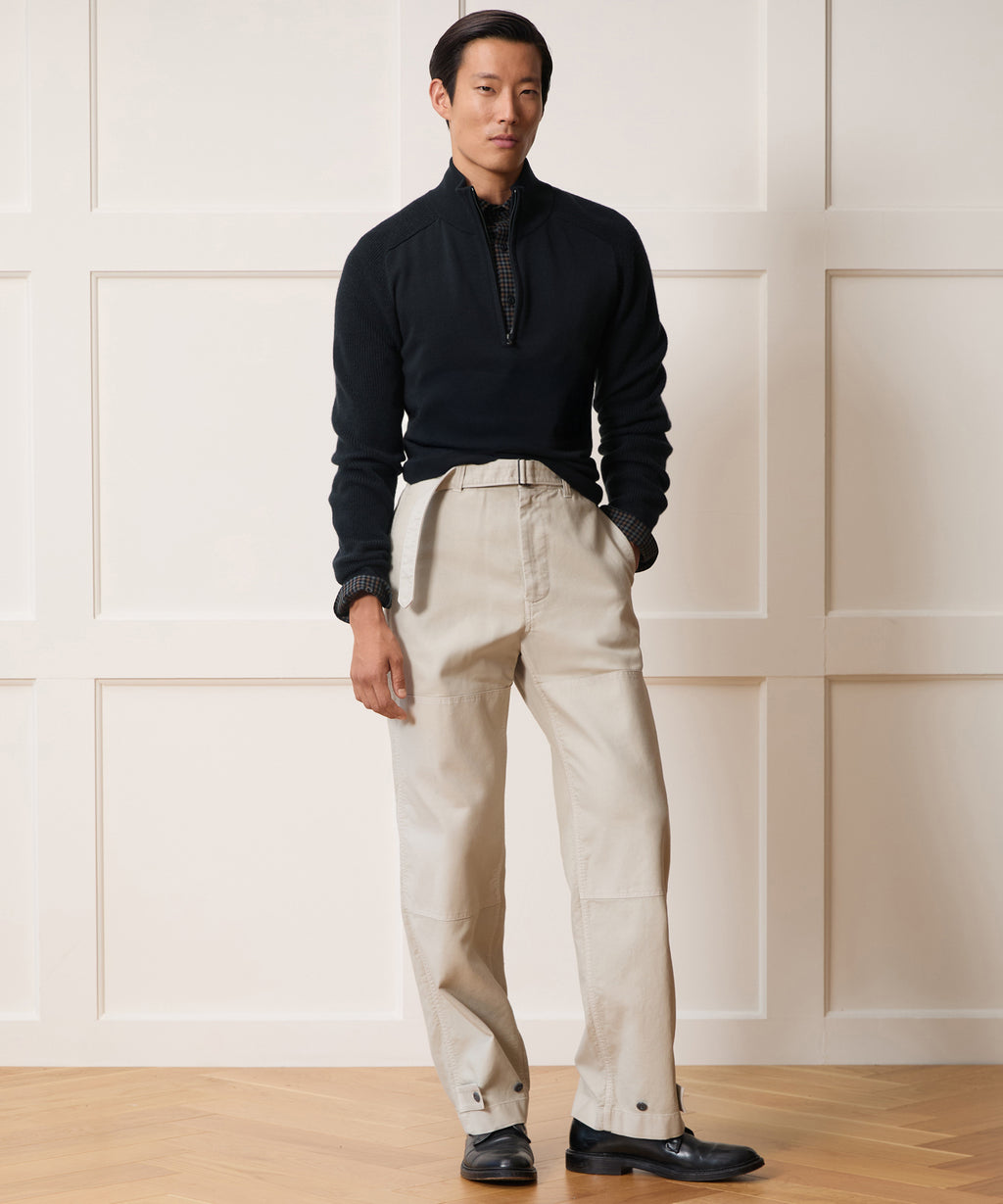 Merino Quarter-Zip Sweater
