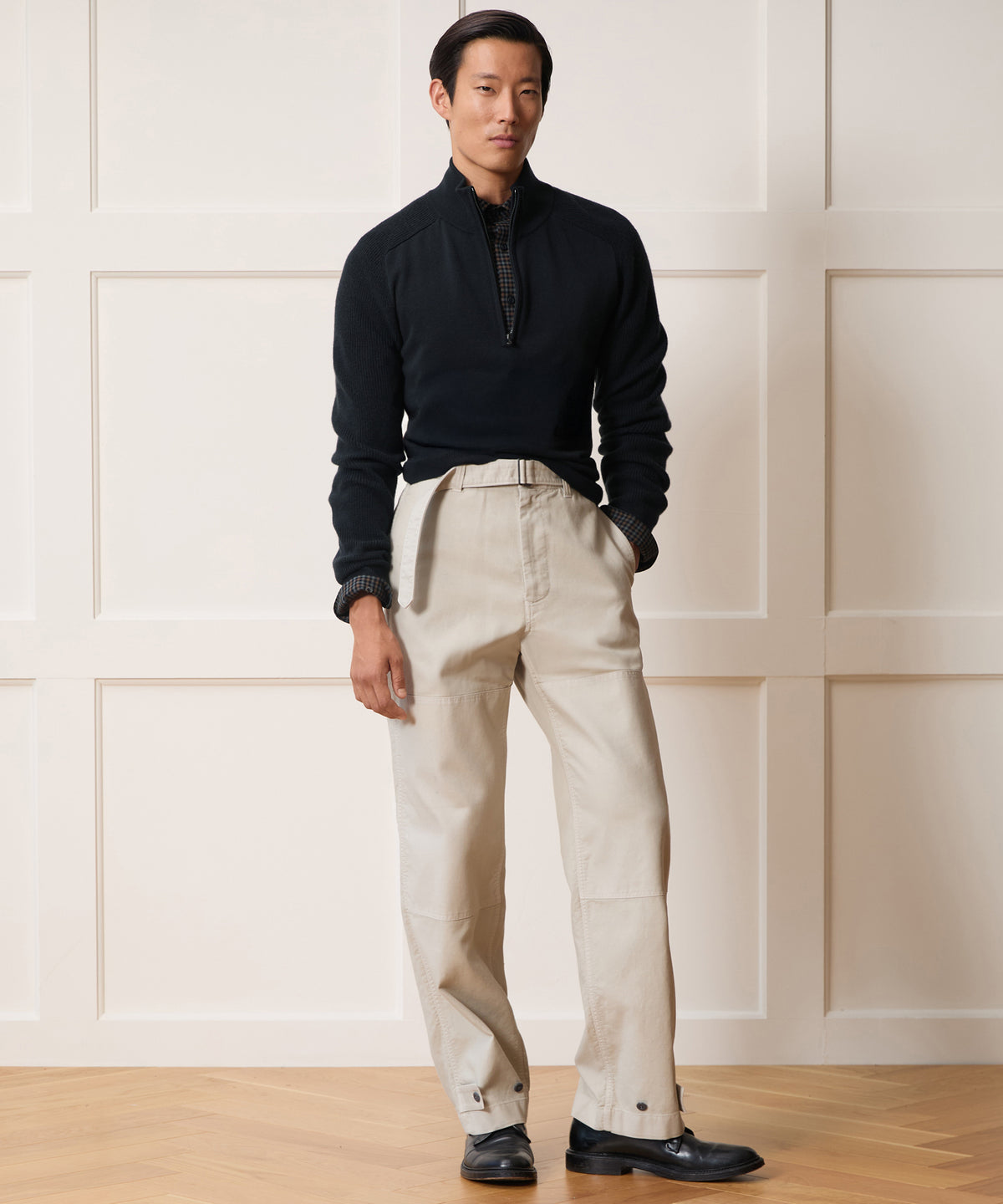 Merino Quarter-Zip Sweater
