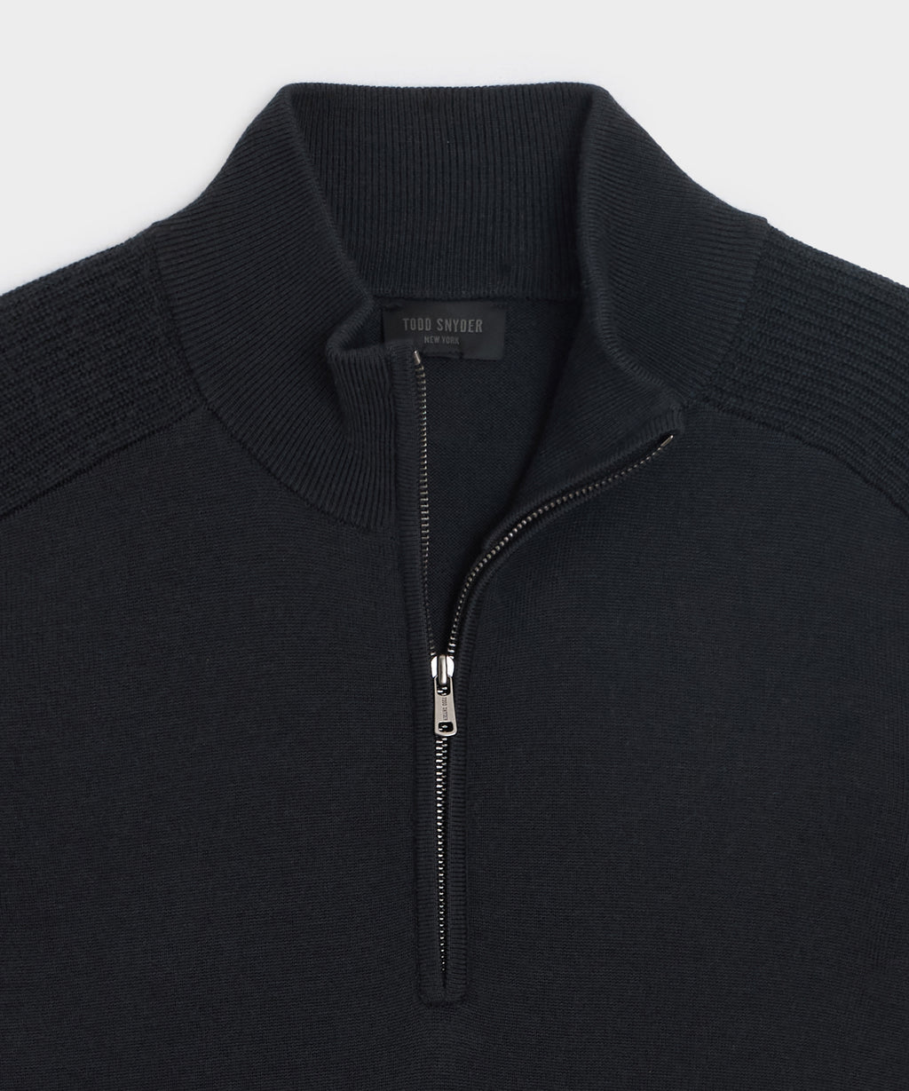 Merino Quarter-Zip Sweater