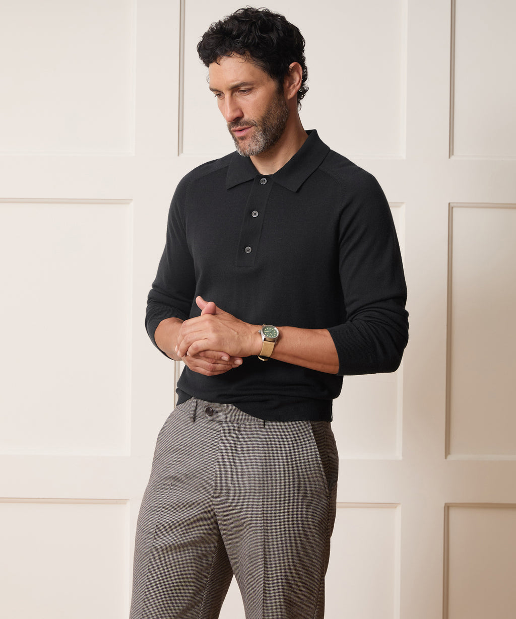 Merino Sweater Polo