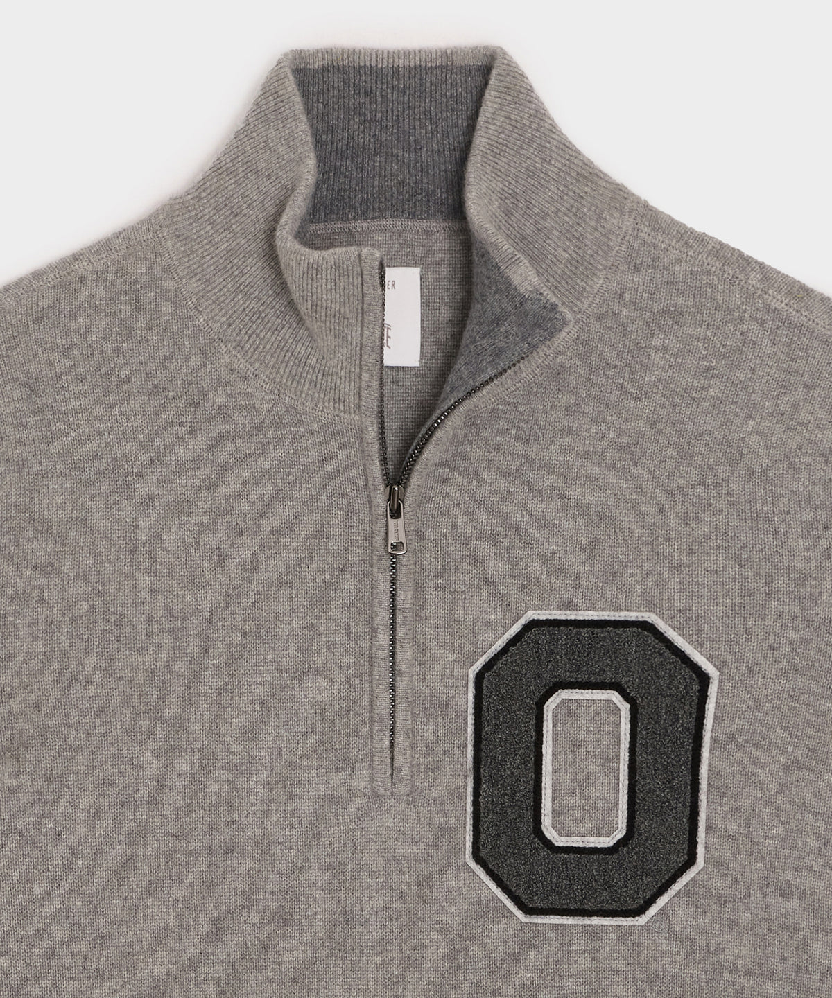 Todd Snyder x The Ohio State University™ Cashmere Quarter-Zip Sweater