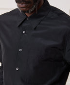 Cotton-Silk Big Shirt