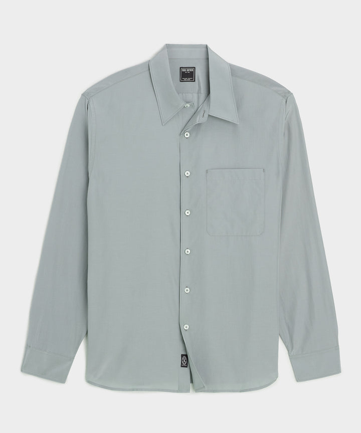 Cotton-Silk Big Shirt