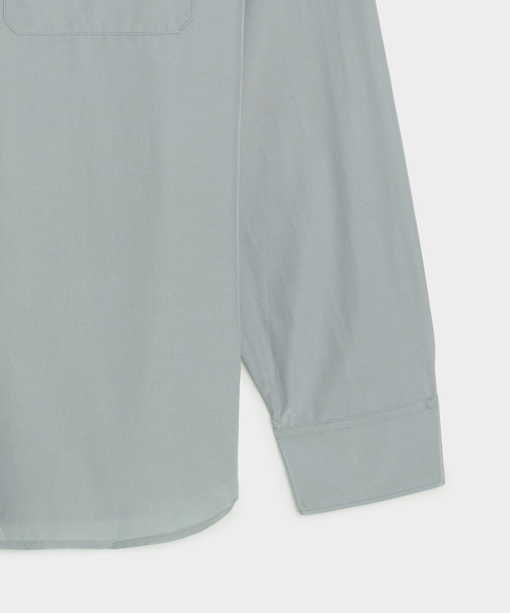 Cotton-Silk Big Shirt