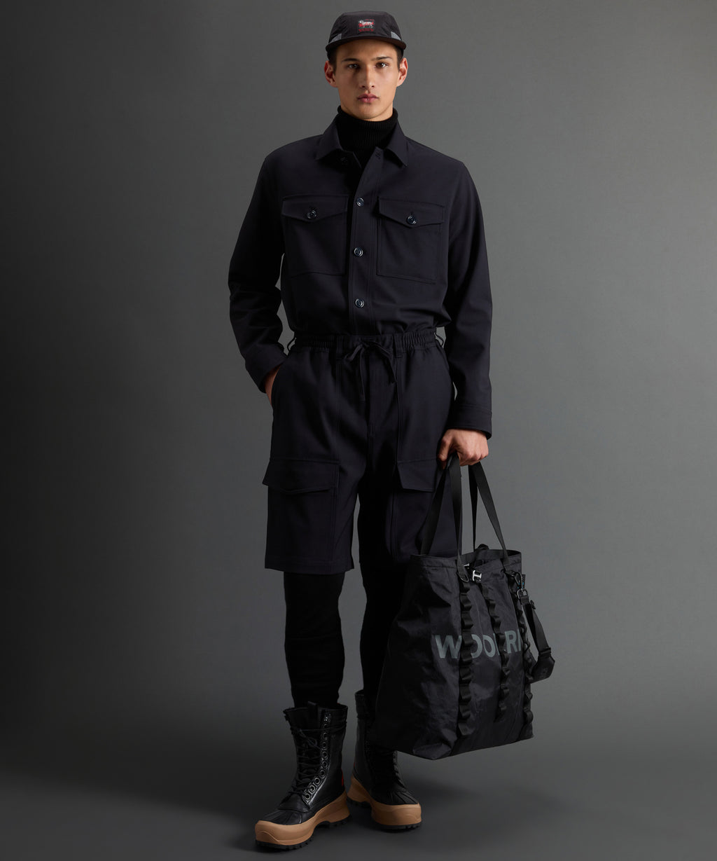 Todd Snyder X Woolrich Twill Camp Shirt