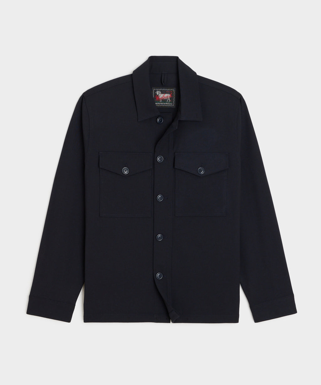 Todd Snyder X Woolrich Twill Camp Shirt