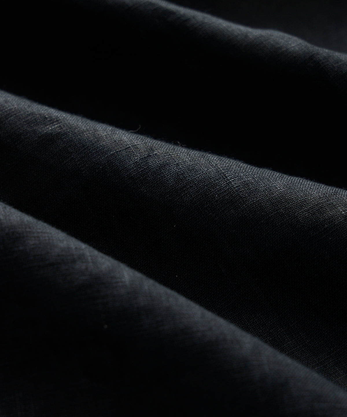 Cropped Sea Soft Irish Linen Camp Collar Shirt