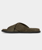 Nomad Suede Crossover Sandal