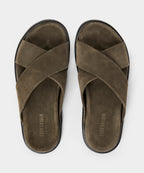 Nomad Suede Crossover Sandal