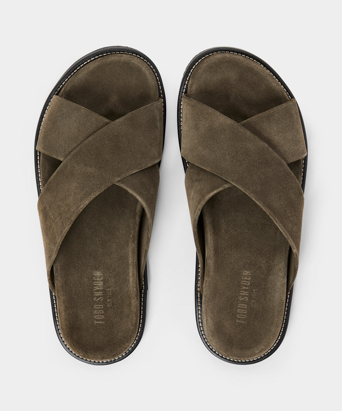 Nomad Suede Crossover Sandal