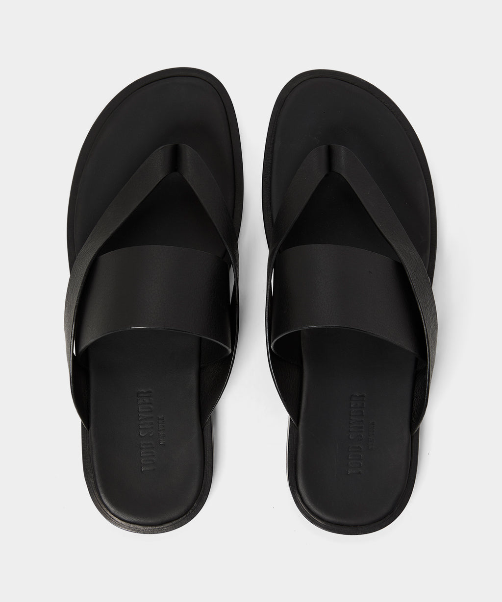 Porto Leather Crossover Sandal