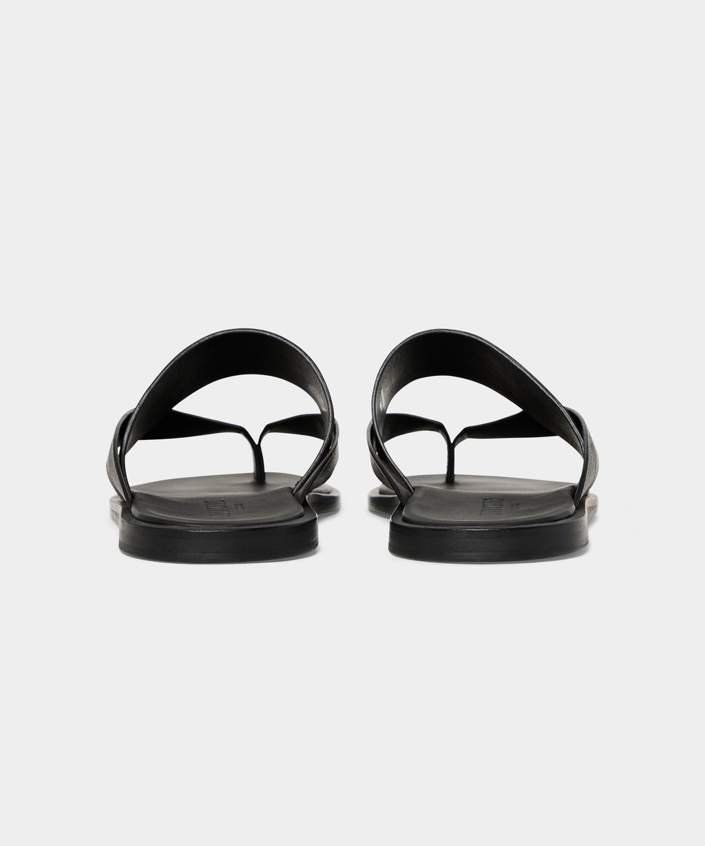 Porto Leather Crossover Sandal