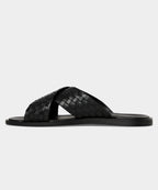 Porto Woven Leather Sandal