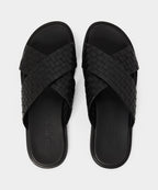 Porto Woven Leather Sandal