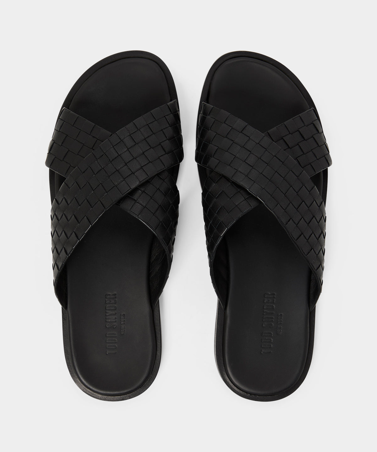 Porto Woven Leather Sandal
