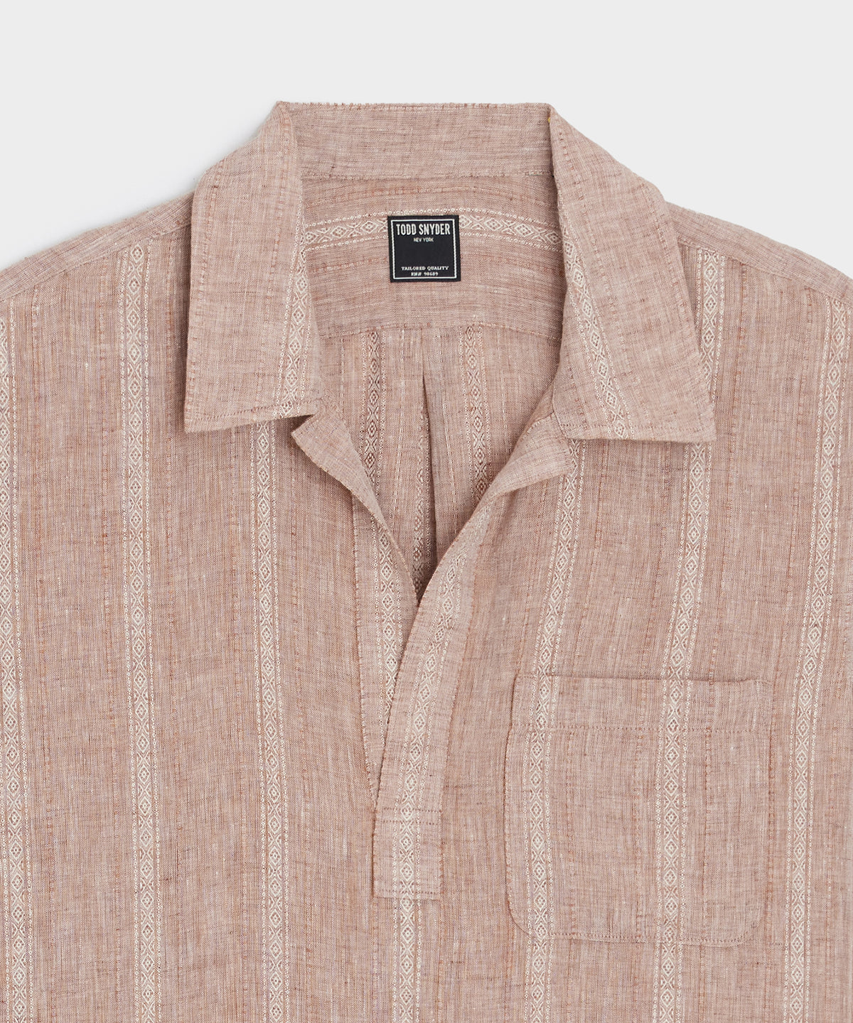 Relaxed Linen Popover Shirt