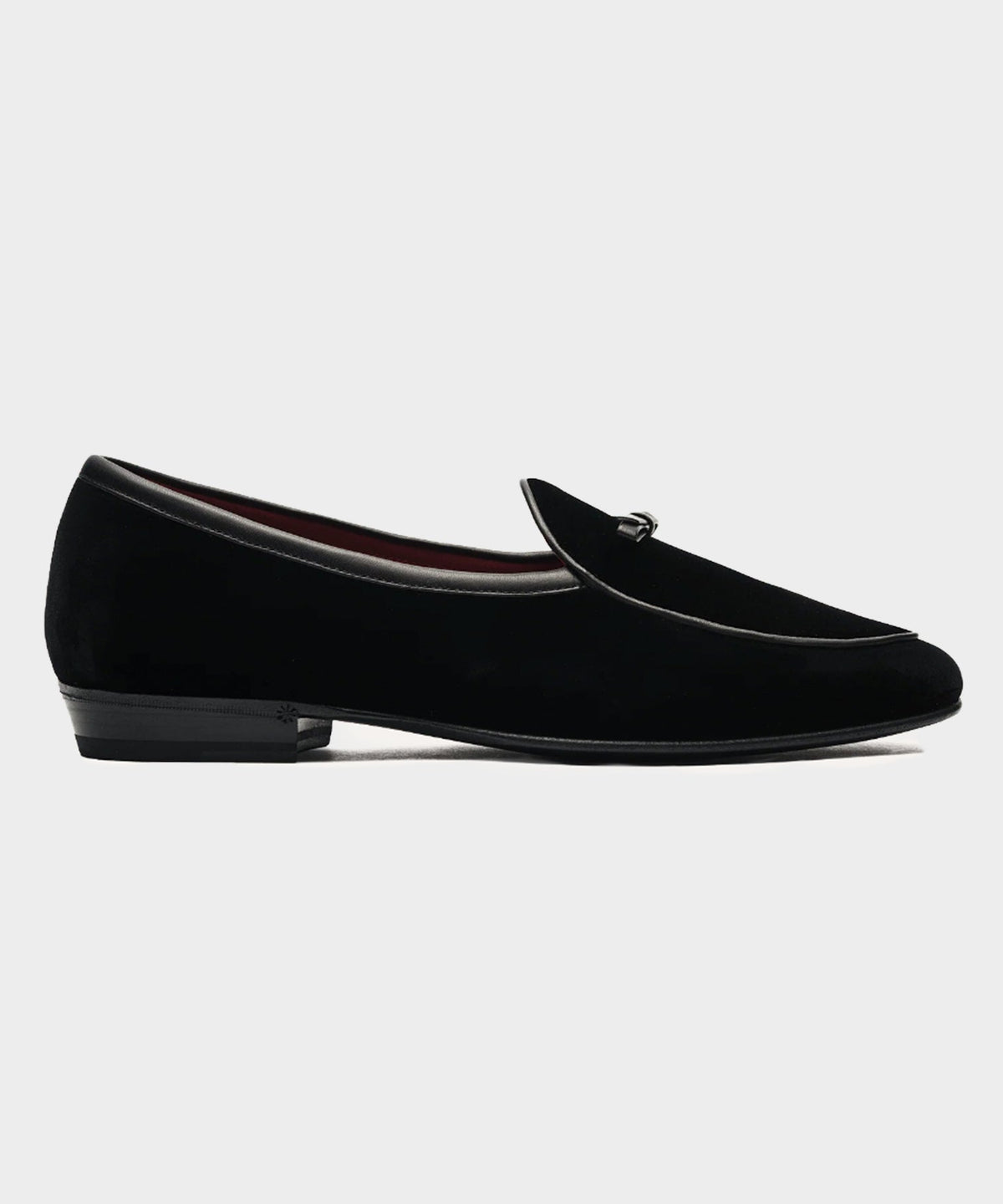 Baudoin & Lange Sagan Velvet Black Tie Shoe