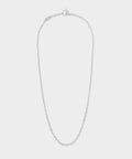 Maor Sterling Silver Plaun Link Necklace