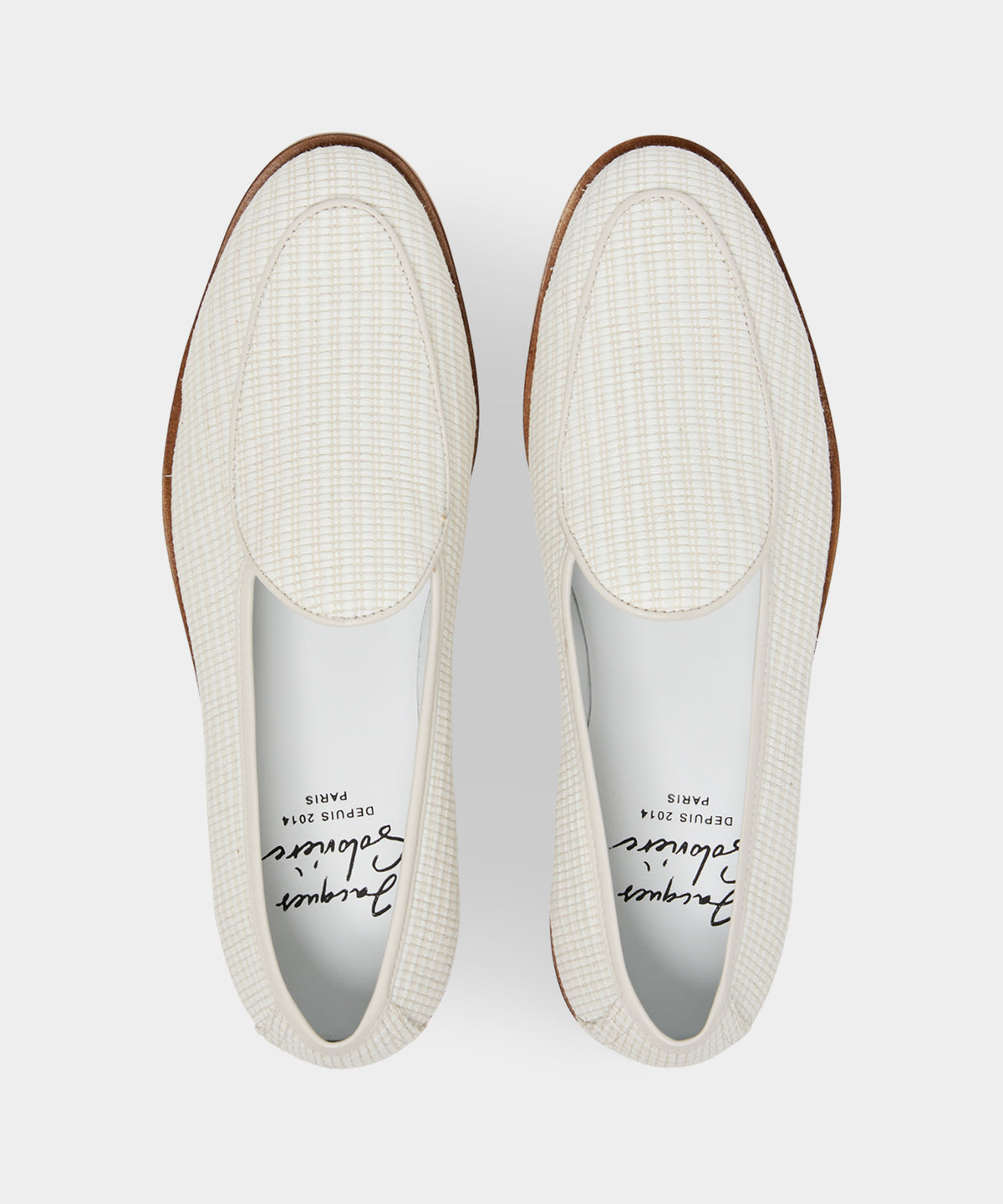Jacques Solovière Raffia Anorio Loafer