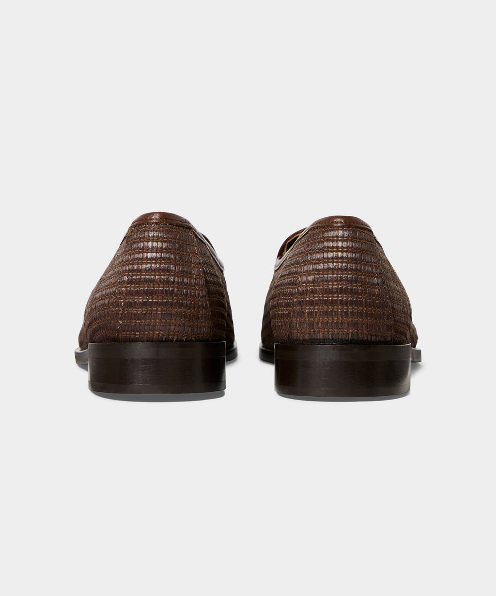 Jacques Solovière Raffia Anorio Loafer