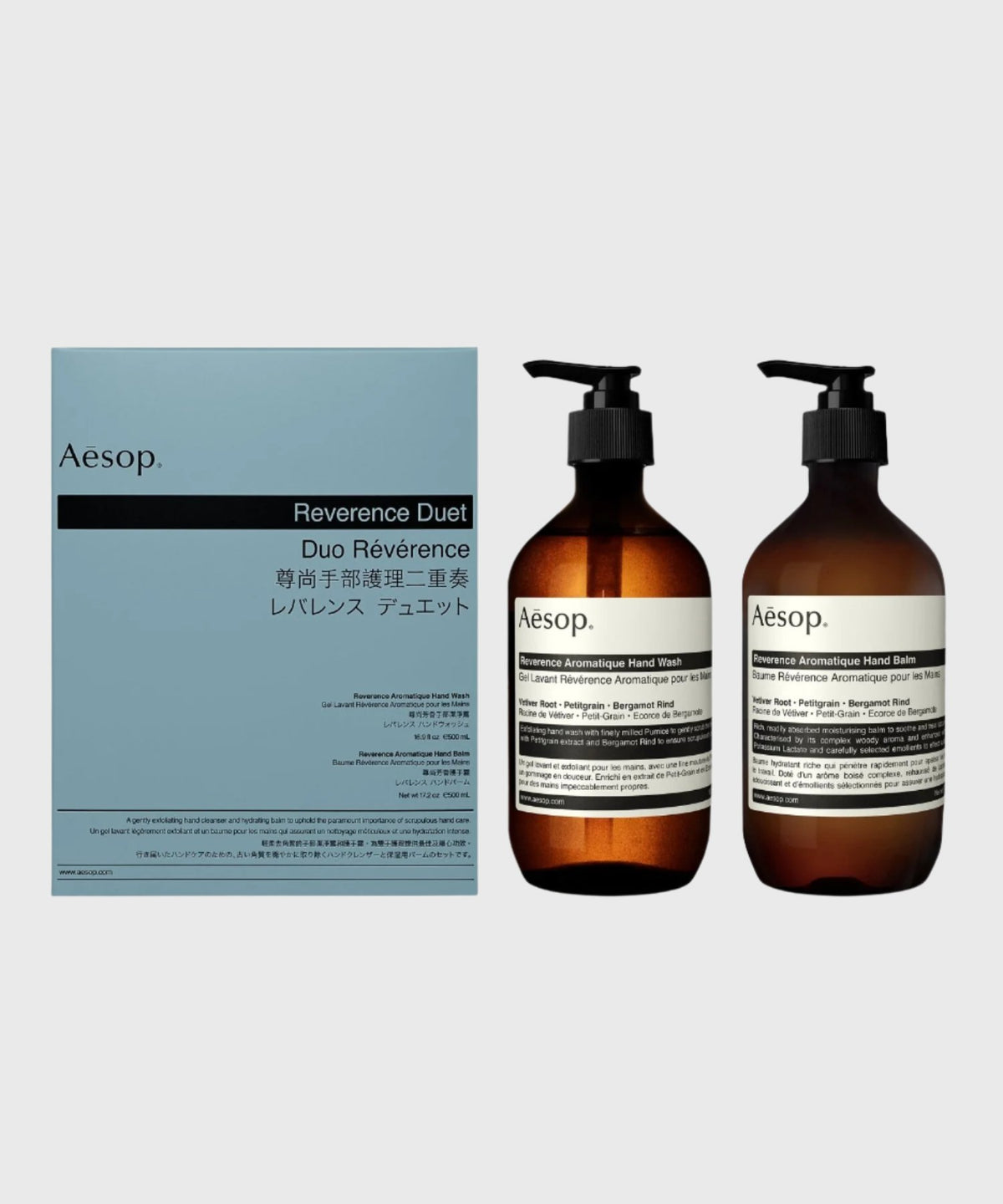Aesop Reverence Duet