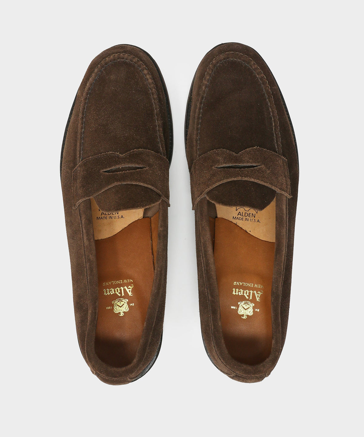 Alden Suede Penny Loafer