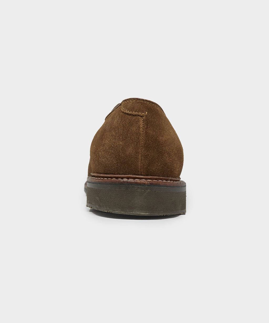 Alden Mocc Toe Suede Derby
