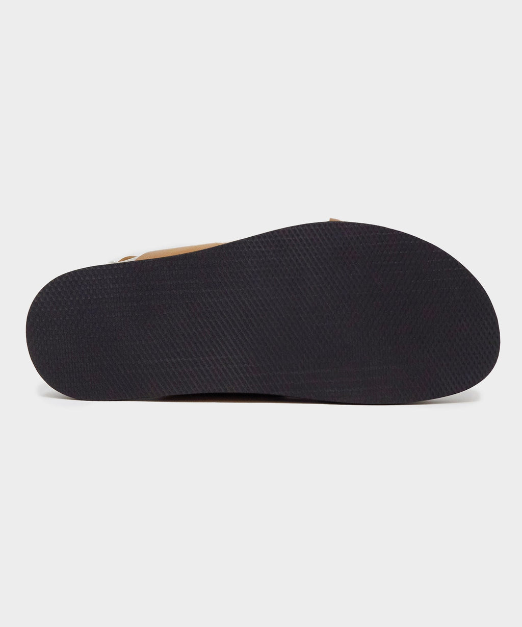Armando Cabral Manjak Leather Sandal in Caramel
