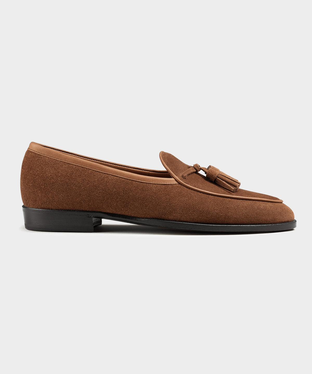 Baudoin & Lange Exclusive Suede Seine Tassel Loafer