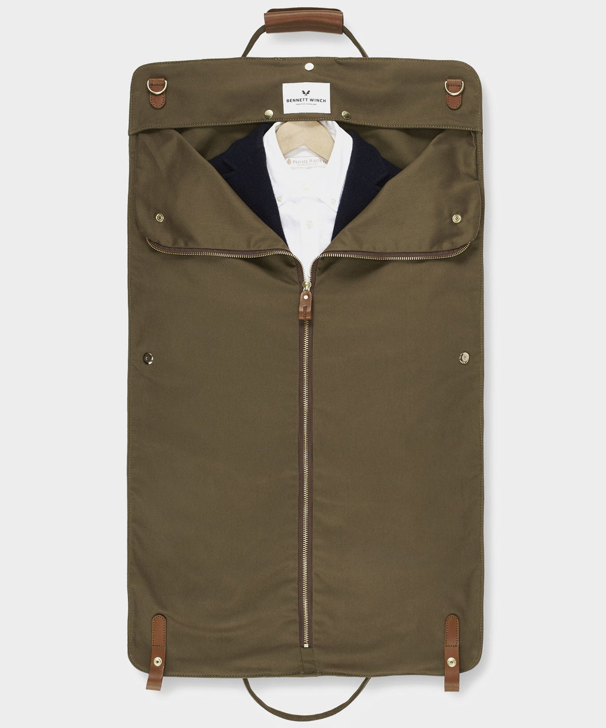 Bennett Winch Canvas Suit Carrier Holdall