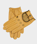 Dents Delta Leather Driving Glove in Cork