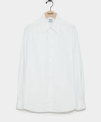 Hamilton + Todd Snyder Long Point Collar Shirt in White
