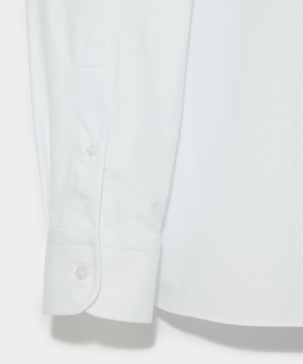 Hamilton + Todd Snyder Long Point Collar Shirt in White