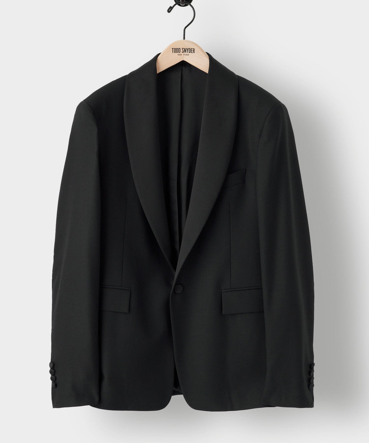 Slim Italian Wool Shawl Tuxedo