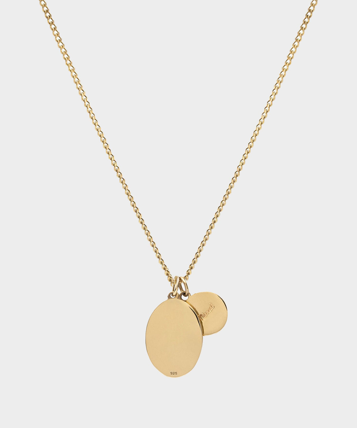 Miansai Gold Mini Dove Pendant Necklace