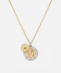 Miansai Test of Time Pendant Necklace in Silver/Gold