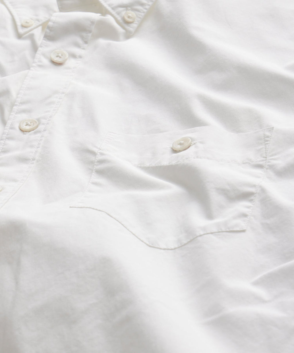 Slim Fit Favorite Poplin Shirt in White
